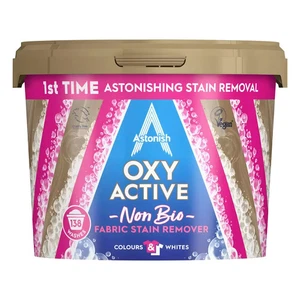 Astonish Oxy Active Non Bio Fabric Stain Remover Pack of 3kg - Picture 1 of 2