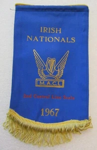 MODEL AERONAUTICS COUNCIL OF IRELAND - Irish Nationals 1967 - Winners Pennant - Picture 1 of 3