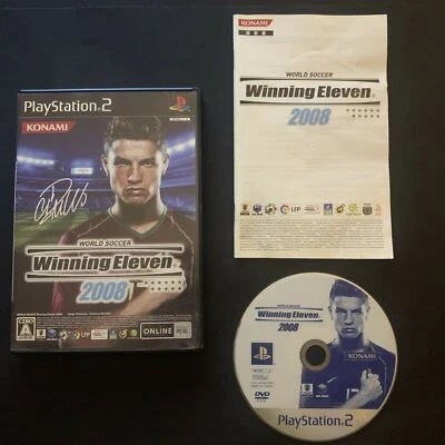 World Soccer Winning Eleven 2008 - PS2 Playstation 2 NTSC-J Japan Game w Manual - Image 1 of 4