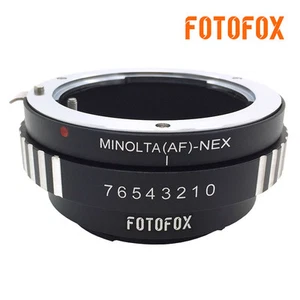 AF-NEX Adapter for Sony Minolta AF MA Mount Lens to Sony A7R A7M2 A6100 NEX-6 - Picture 1 of 7