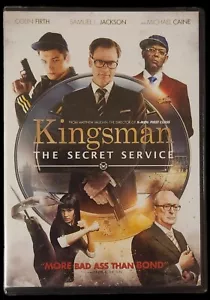 Kingsman: The Secret Service DVD New Sealed Samuel L Jackson Michael Caine - Picture 1 of 3