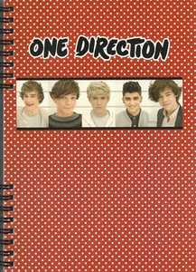 ONE DIRECTION polka dot 2012 OFFICIAL merchandise NOTEPAD - 1D - Picture 1 of 3