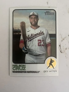 Nelson Cruz Washington Nationals 2022 Topps Heritage Chrome /999 #719 - Picture 1 of 2