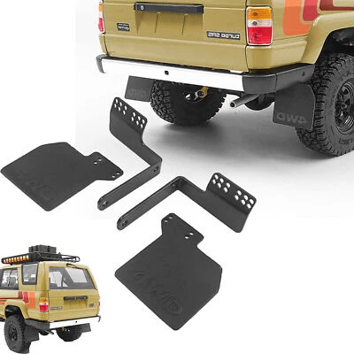 Rubber Fender+Metal Bracket Set For RC4WD Shell & TF2 Frame RC Car Parts - Image 1 of 4