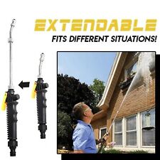 2-in-1 High-Pressure Cleaner,Extendable Jet Washer High Pressure Power Washer AU