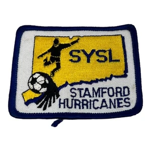 SYSL Stamford Connecticut Hurricanes Jugend Fußball bestickt Aufnäher Patch - Bild 1 von 7