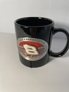 NASCAR - Dale Earnhardt Jr. - Black # 8 - Budweiser Coffee Mug w/ raised Emblem - Picture 1 of 8