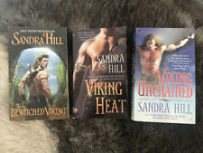 3 Books By Sandra Hill (Viking Heat, Viking Unchained, The Bewitched Viking)