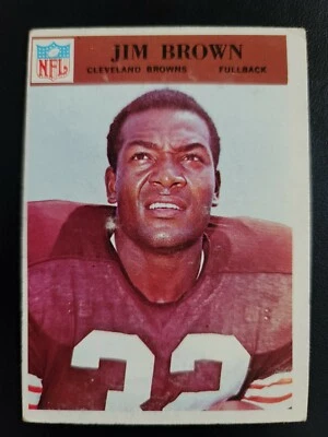 1966 Philadelphia Jim Brown #41 RARE - Image 1 of 3