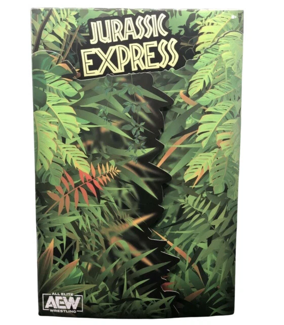 AEW Jurassic Express Jungle Boy and Luchasaurus Action Figure