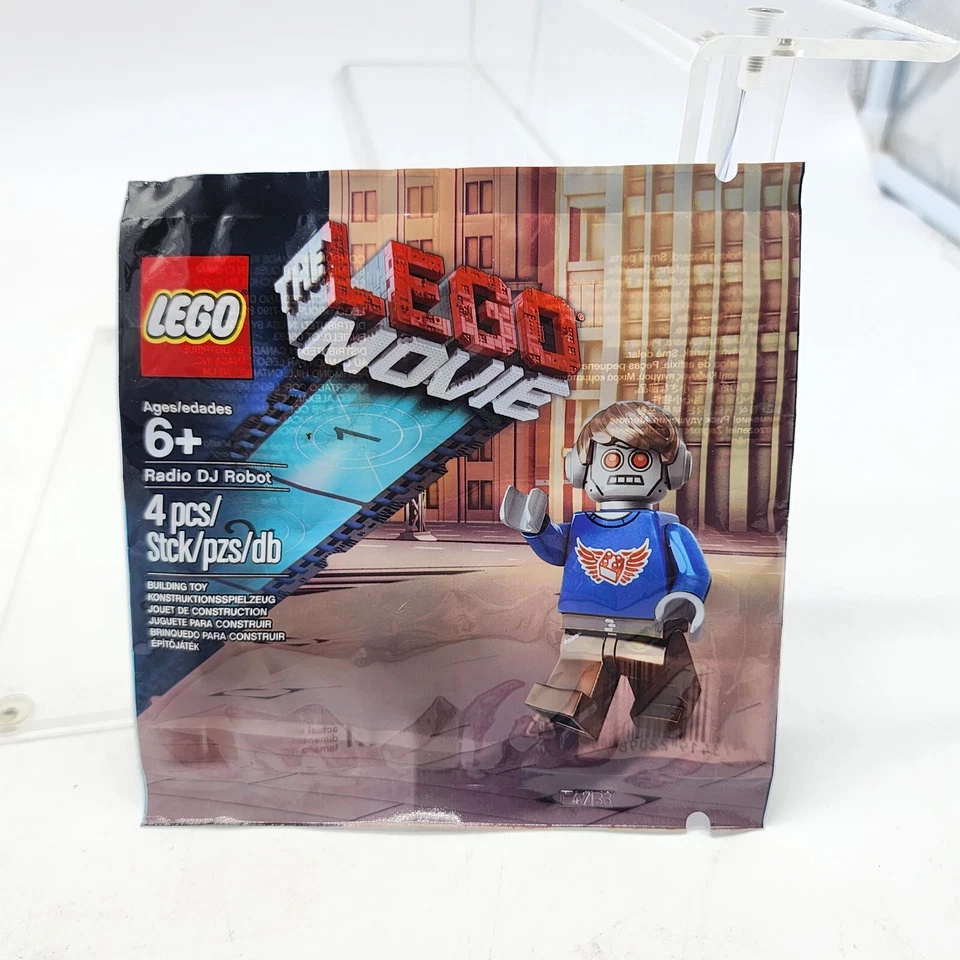 LEGO La Lego Película Radio DJ Robot Minifigura Exclusiva - NUEVO/SELLADO POLYBAG Foto 1 de 4