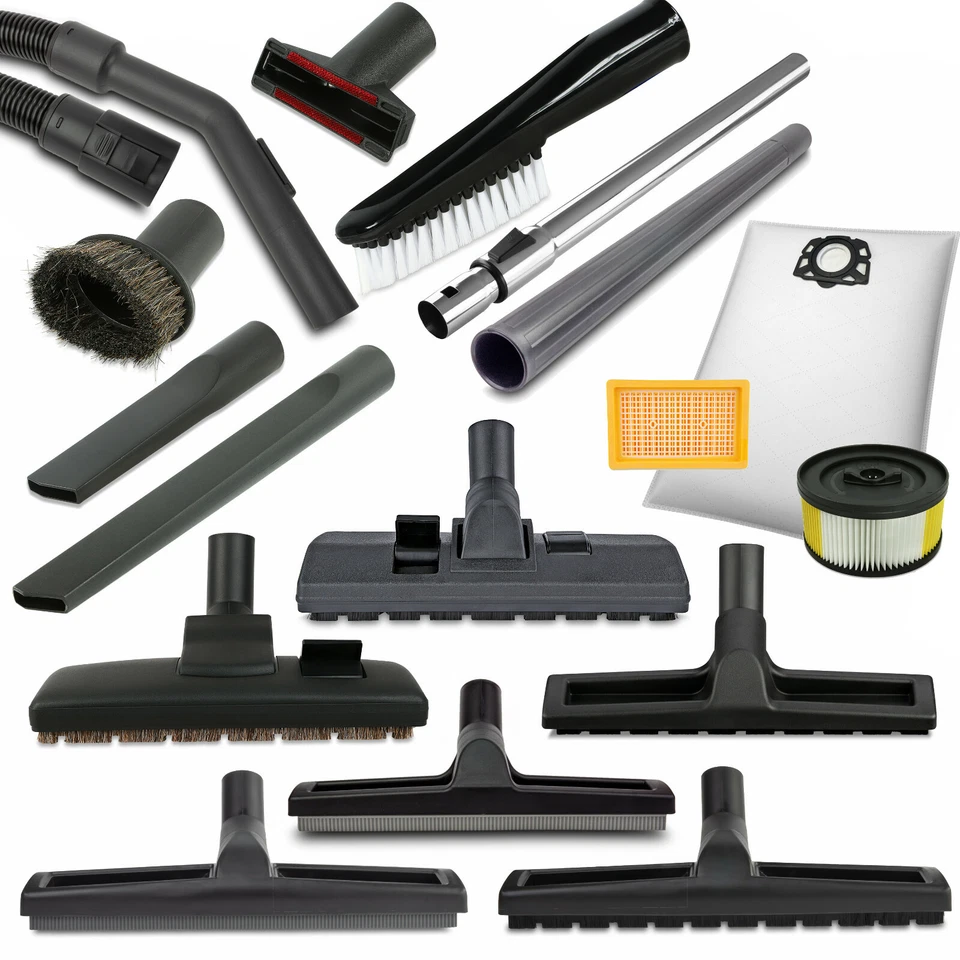 Zubehör Ersatzteile Düsen mit Kärcher A K WD und MV Staubsauger kompatibel - Bild 1 von 1