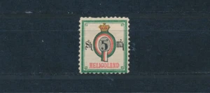 Helgoland 5 Mark Ziffer 1879 Probedruck Michel 20 B Attest (S27124) - Bild 1 von 2