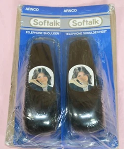2-pak Vintage Arnco Softalk Podpórka na ramię pasuje do większości telefonów Akcesoria telefoniczne - Zdjęcie 1 z 9
