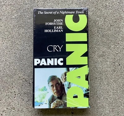 Cry Panic VHS New Sealed Star Classics 70s TV Movie Mystery Thriller HTF OOP - Image 1 of 4