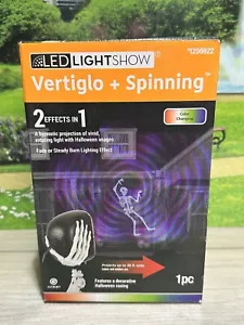 Gemmy Halloween Vertiglo Spinning Multi-function LED Red/Green/Blue/White NEW - Picture 1 of 2