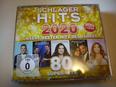 3 CD + DVD Neu+ in OVP 80 Schlager Hits 2020 Giovanni Zarrella Amigos A.Berg uvm - Bild 1 von 4