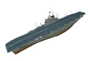 1/700 HMS Indomitable Aircraft Carrier 1945 (Waterline/Full Rumpf) 3D Printed Kit - Bild 1 von 14