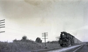 NKP Nickel Plate Lima 2-8-4 Dampflok #769 - Vintage Eisenbahn Negativ - Bild 1 von 2