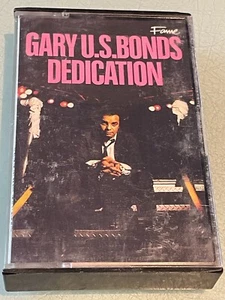 Gary U.S. Bonds - Dedication - Cassette Tape Album - 1981 EMI America - Picture 1 of 5