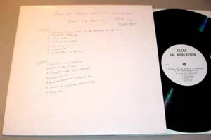 TEXAS JIM ROBERTSON TEST PRESSING LP - RARE! Palomino AR6750 - Foto 1 di 2
