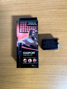 Bliss Lights Starport Laser USB Light Red with USB Wall Mount Charging Port New - Picture 1 of 6