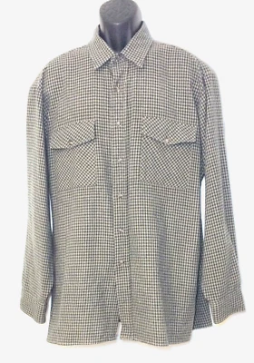 CAMISA CLAYBROOK BEIGE, MARRÓN Y AZUL A CUADROS ABOTONADA, XL Foto 1 de 3