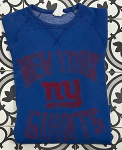 New York Giants Junk Food NFL Football Retro Crewneck Sweatshirt Small - Picture 1 of 6