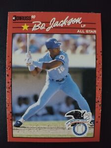 Bo Jackson - Kansas City Royals - 1990 Donruss All Star Game Baseball Card #650