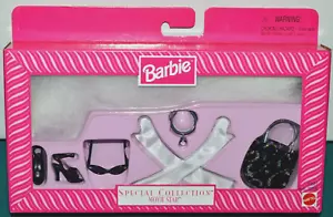 NEW 1999 BARBIE SPECIAL COLLECTION MOVIE STAR SET ACCESSORIES GLOVES SHAWL PURSE - Bild 1 von 4