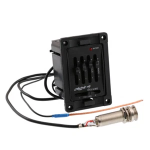 Classic 4 deluxe pickup EQ Tonabnehmer piezo preamp LYWS  - Picture 1 of 5