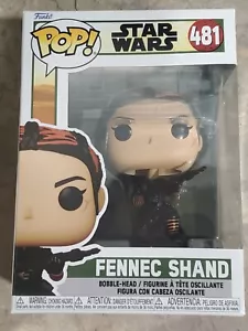 Funko POP! Star Wars Il libro di Boba Fett FENNEC SHAND #481 Testa di bobble - Foto 1 di 3