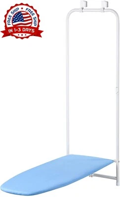 Tabla De Planchar Plegable Para Colgar En La Puerta Resistente A La Oxidación US - Image 1 of 4