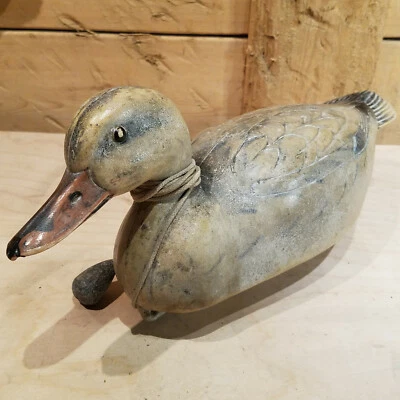 Fairfax Duck Decoy Feather Lite STM 55 Plastic 1956 #4 - Swanky Barn - Image 1 of 4