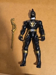 Power Rangers Dino Thunder Black Ranger Action Figure 5" With Accessory  - Picture 1 of 5