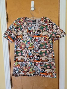Tokidoki x Koi Limited Edition scrub top Size Small - Picture 1 of 5
