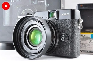 [Exc+4] Fujifilm X Series X20 12.0MP Digitalkamera 4x Zoomobjektiv schwarz #3105 - Bild 1 von 24