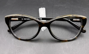 Kate Spade Brille Aida 0086 51-15-135 Braun Schwarz Schildpatt Cat Eye Gestell - Bild 1 von 9