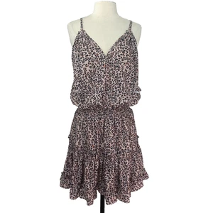 Mini Vestido Chicme Estampado Animal Lg Caprichoso Gótico Hada Gitana Boho Festival Viaje - Imagen 1 de 12