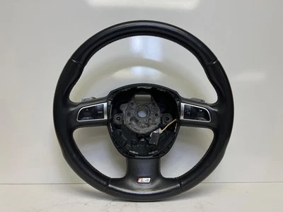 Volante deportivo AUDI S4 2009-2012 3 radios 8K0419091J costura marrón (MK) Foto 1 de 4