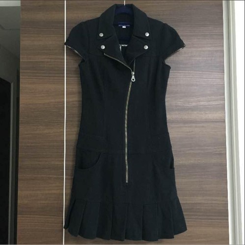 Abito Burberry Blue Label Riders pezzo unico elasticizzato nero taglia 36