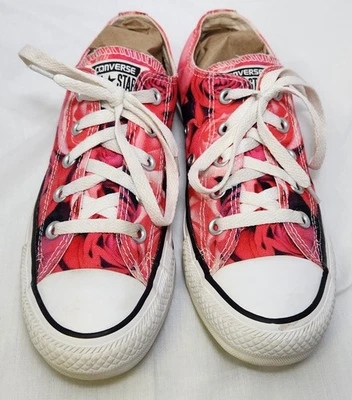 Zapatillas Converse Chuck Taylor Rojo y Rosa Floral (146436C) - Hombre 4/Mujer 6 Foto 1 de 4