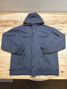 Ecko Unltd Full Zip Hoodie Gr. XL grau kariert gefüttert - Bild 1 von 7