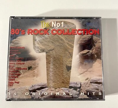 80s Rock Collection 2-CD Set 1997 South Africa Fat Case RARE - Image 1 of 4