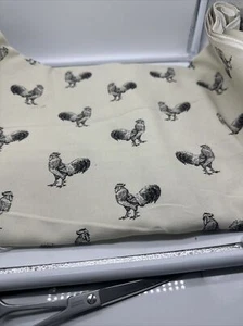 Baumwolle breiter Stoff Typ Hahn Stoff 60x 90 cm.   - Bild 1 von 5