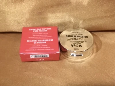 BAREMINERALS Pop of Passion Bálsamo Rubor ~ Pasión Natural ~ 2g/0.07oz Nuevo en Caja - RARO Foto 1 de 4