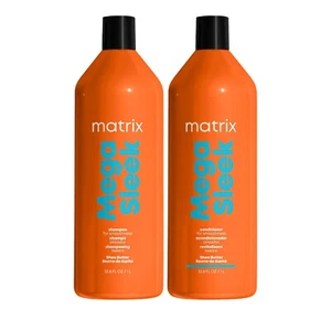 Matrix Total Results - MEGA SLEEK Smoothing Shampoo & Conditioner Set 33.8 OZ - Picture 1 of 1