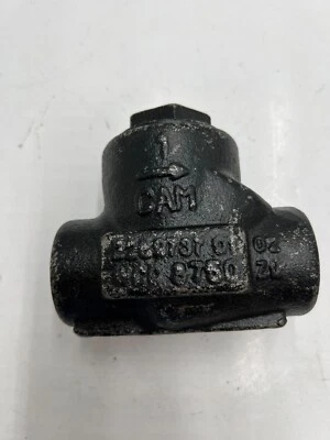 Cameron Wheatley 1" Swing Check Valve Carbon Steel Body 9D-822-013216-131 - Image 1 of 4