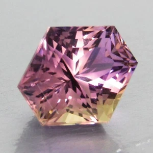 Fantástica gema de colección de corte hexagonal de ametrina natural de 6,25 quilates - Imagen 1 de 7