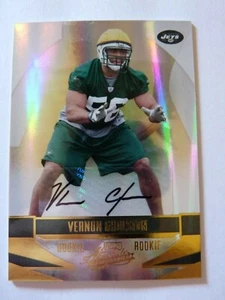 Playoff Absolute Memorabilia 2008/99 Vernon Gholston 245 autógrafo de novato 22/99 - Imagen 1 de 2